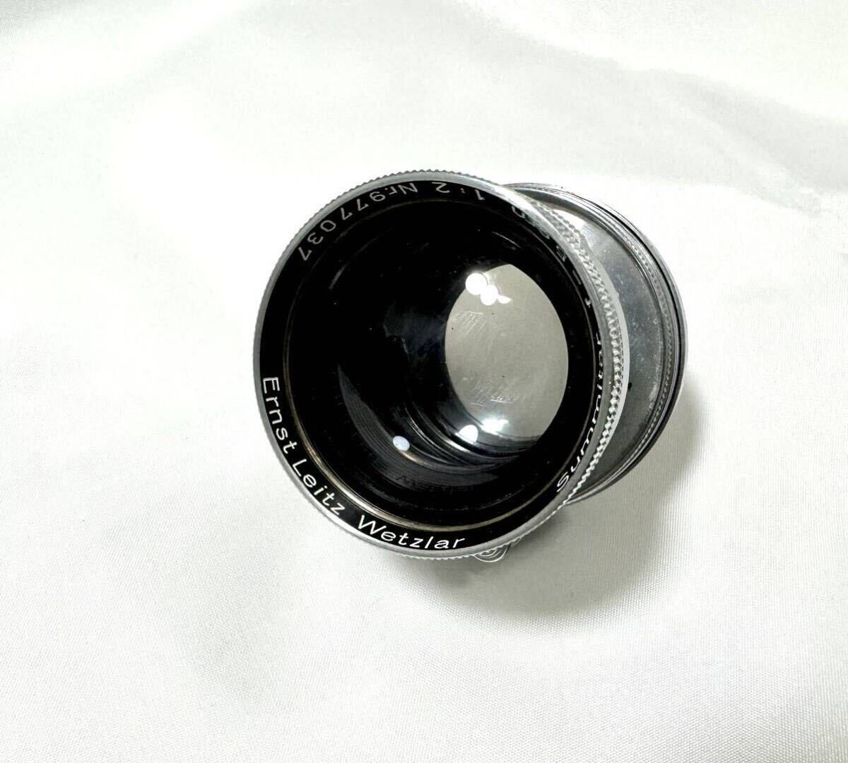 Leica summitar L50mm F2 後期　コーティング　ライカ ズミター　レンズ_画像3