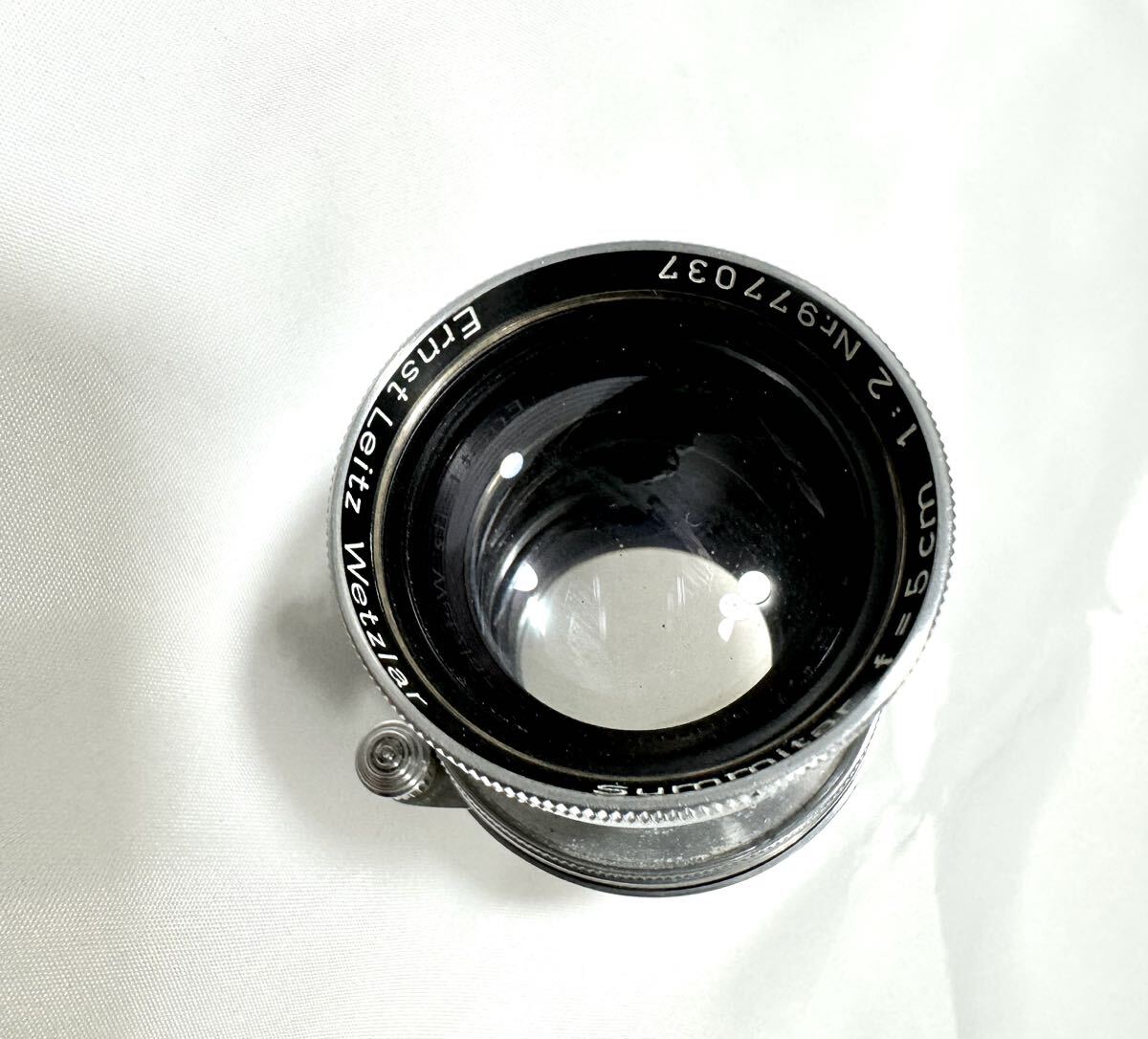 Leica summitar L50mm F2 後期　コーティング　ライカ ズミター　レンズ_画像4