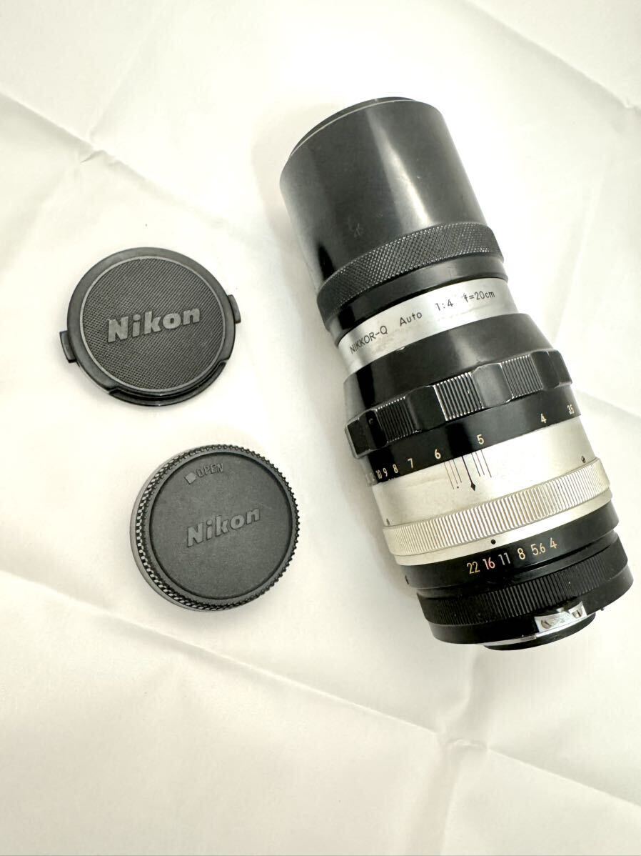 Nikon NIKKOR 1:4 f=200mm レンズ  ニコンの画像7