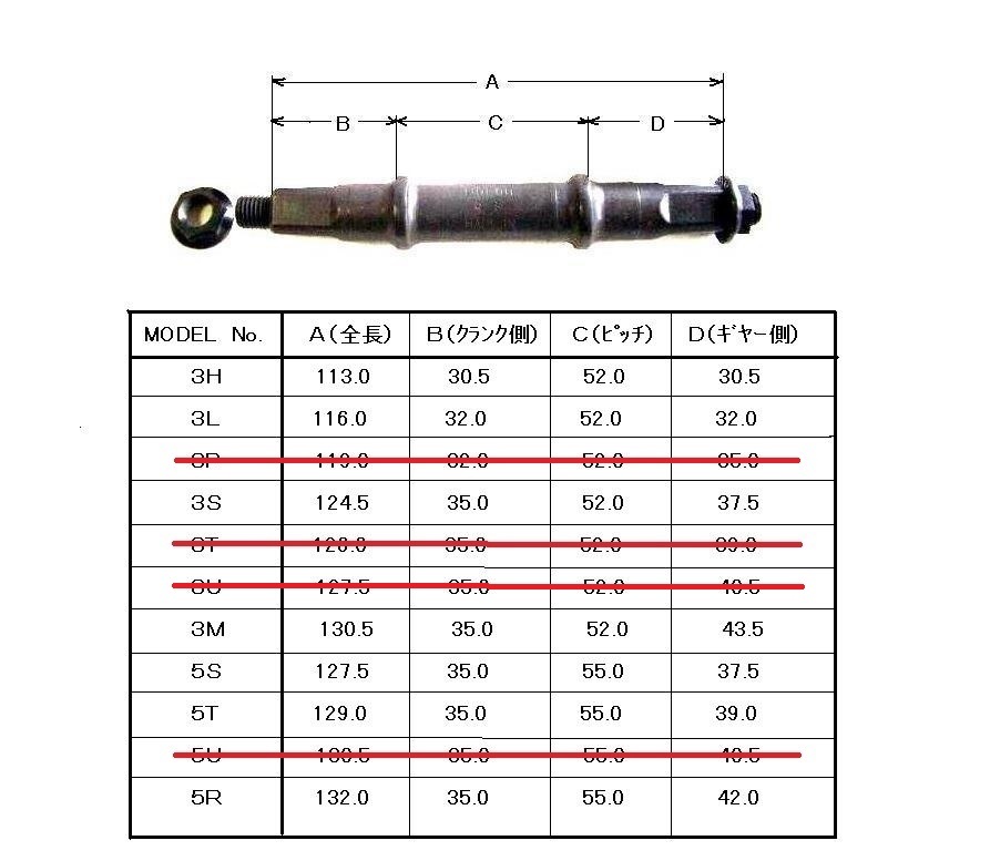 ▲▽　コッタレス＊シャフト（日本製）Boron ５Ｒ【送料込み】_画像2