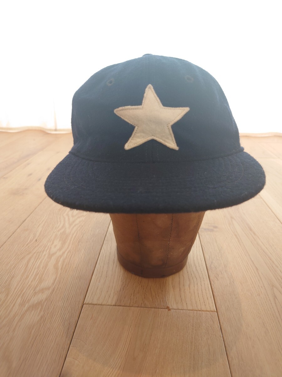 デッドストック 未使用 超名作 RRL ダブルアールエル ワンスター ウール ベースボール キャップ ONE STAR Baseball Cap 帽子の画像1