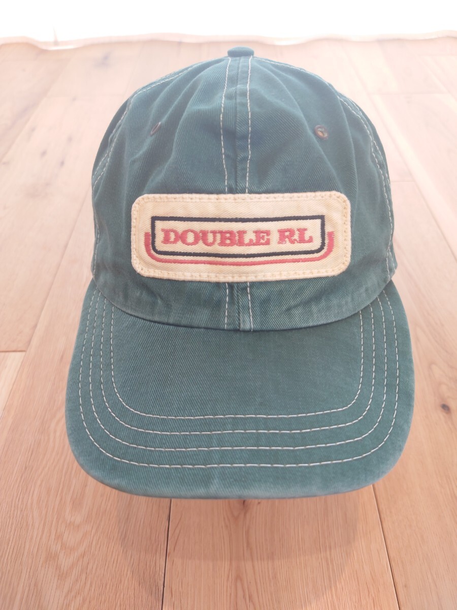 ビンテージ 90s 名作 RRL ダブルアールエル トラッカーキャップ 最初期 三つ星 USA製 アメリカ製 グリーン 緑 Green 帽子 Made in USA_画像1