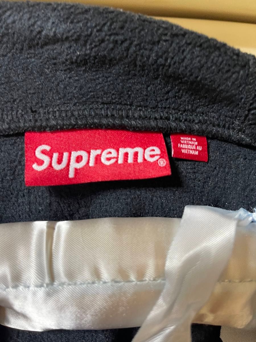 supreme ポーラテックフリースパーカーLサイズ プル