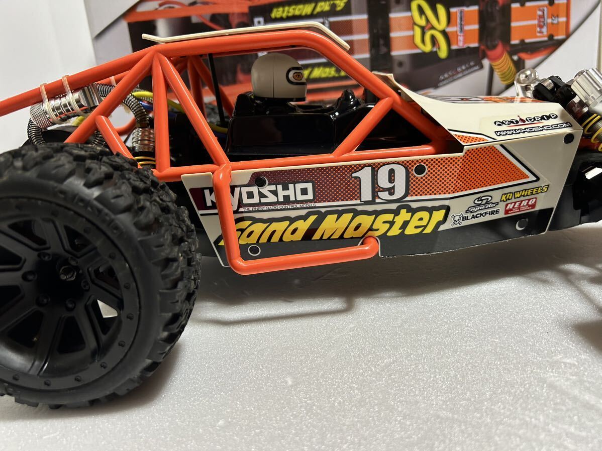 1/10RC サンドマスター レディセット （ホワイト） （2WD バギー EZシリーズ） 30831T5メカ付き、モーターにファン付き、外箱付きの画像2