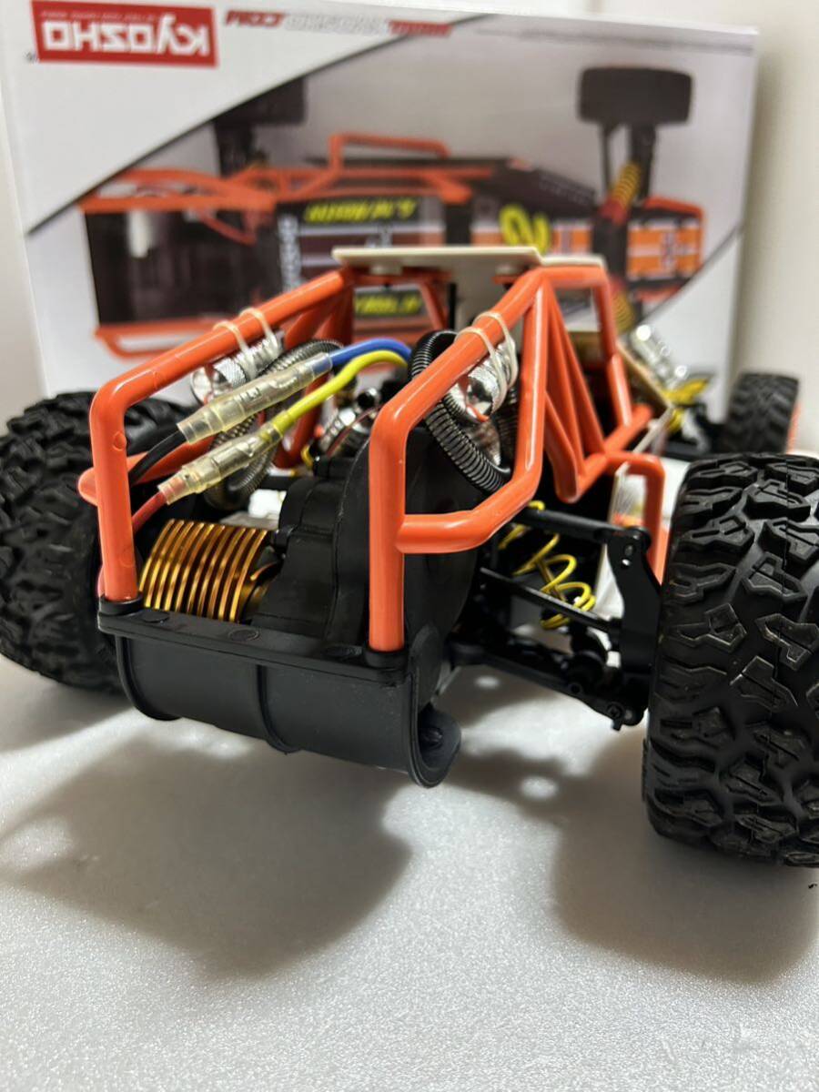 1/10RC サンドマスター レディセット （ホワイト） （2WD バギー EZシリーズ） 30831T5メカ付き、モーターにファン付き、外箱付きの画像4