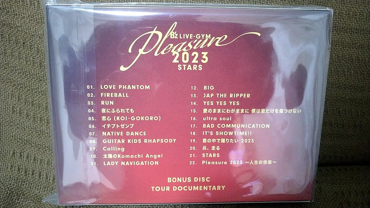 B'z LIVE-GYM Pleasure 2023 STARS Blu-ray【2枚組】