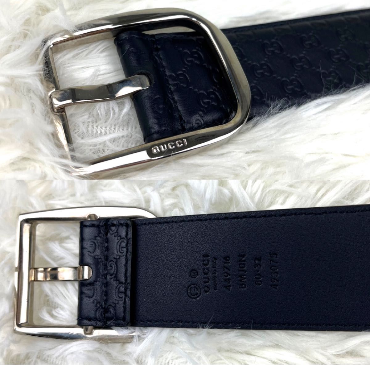 極美品】GUCCI グッチ メンズ ベルト GG レザー 449716 お洒落 極美品】GUCCI グッチ メンズ ベルト GG レザー 449716 お洒落