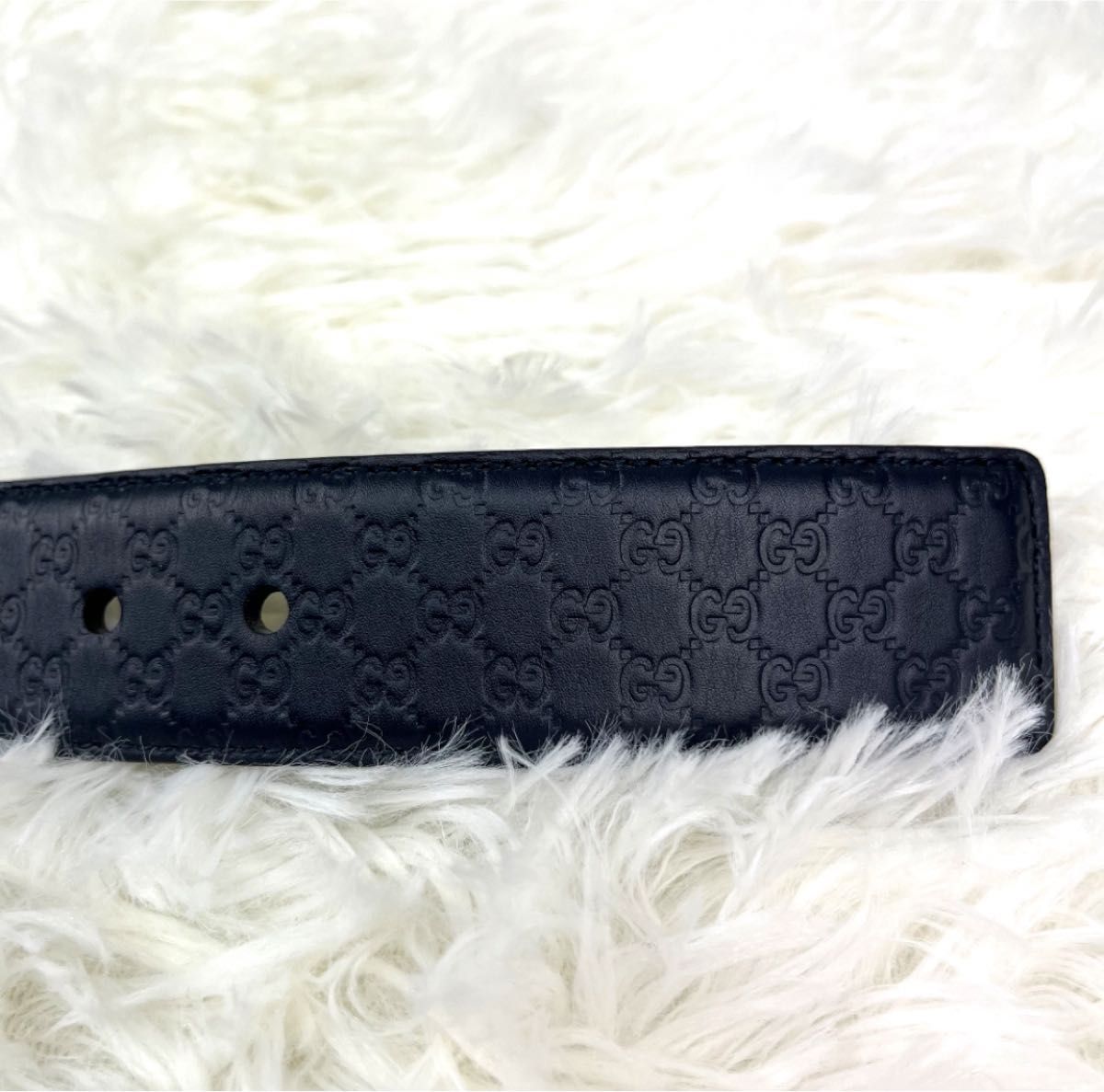 極美品】GUCCI グッチ メンズ ベルト GG レザー 449716 お洒落 極美品】GUCCI グッチ メンズ ベルト GG レザー 449716 お洒落