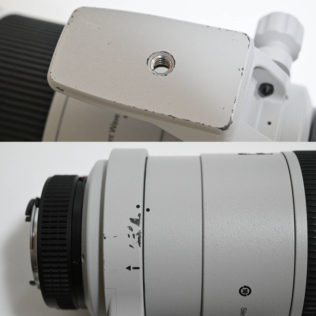 【中古良品】NIKON Ai AF-S Nikkor 300mm f4 D IF-ED [ライトグレー]の画像4