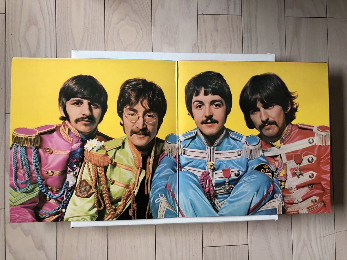 ビートルズ Sgt. Pepper's Lonely Heart Club Band英国盤ステレオLPの画像4