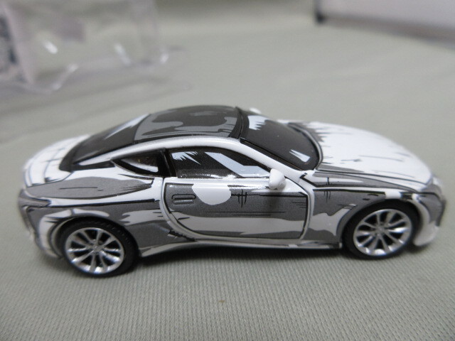 ★ERA MANGA CAR 04 エラカー 1/64★レクサス LC500 パールホワイト マンガ LEXUS LC500★の画像6