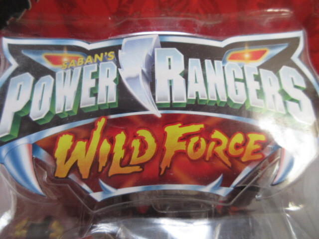 [ unopened ] overseas edition BANDAI Bandai Power Ranger wild force * black *