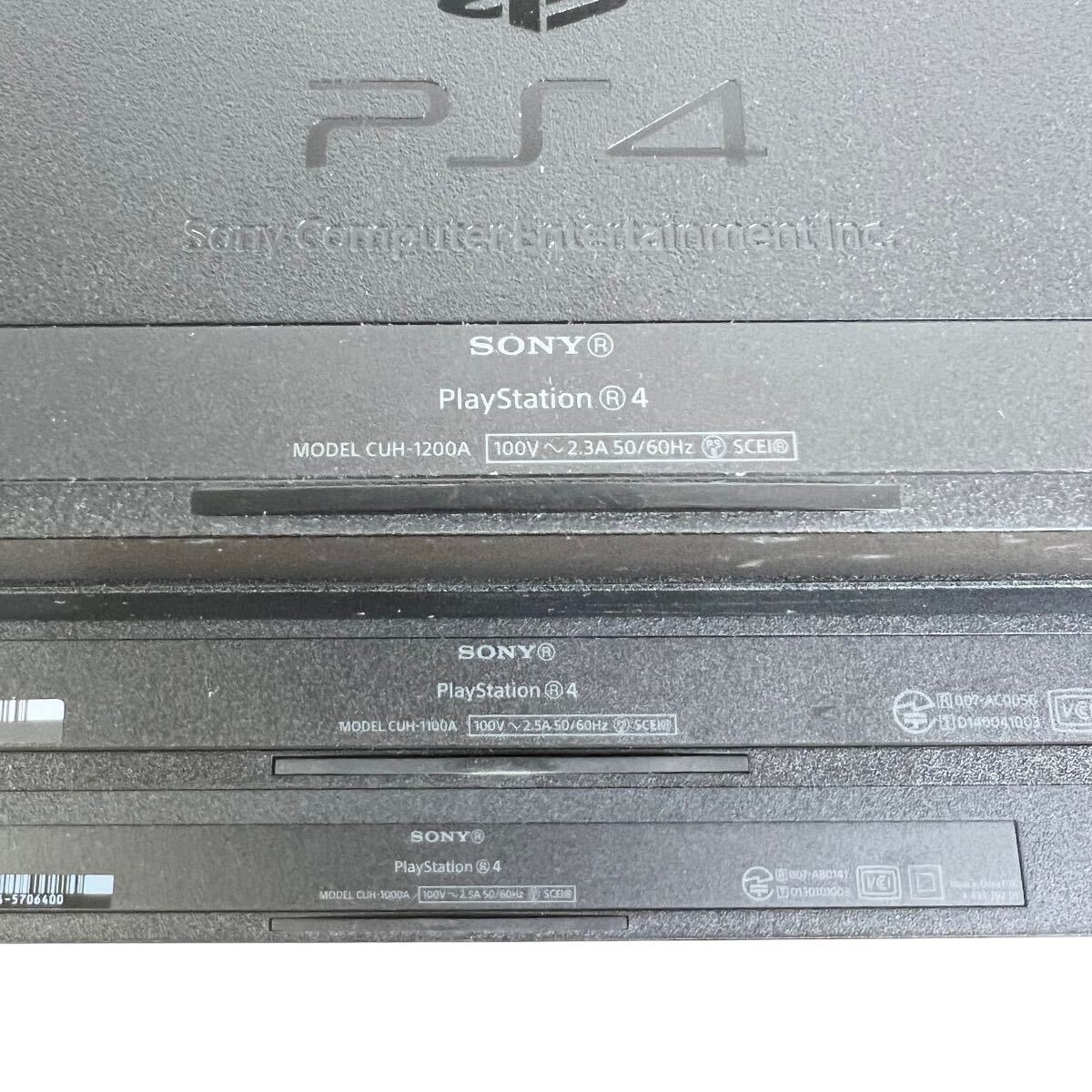 1円スタート PS4本体 PlayStation4 SONY プレステ4 ジャンク 動作未確認 5台まとめ CUH-1000A CUH-1100A CUH-1200A FW9.0 以下_画像5