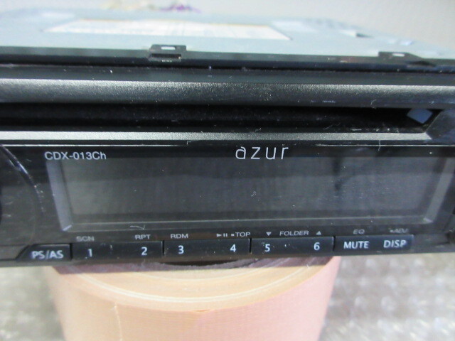 ジムニー　JA22　JA12　ポン付けOK　CDコンポ 1DIN CD/AUX/USB/ラジオ　CDデッキ　A66_画像3