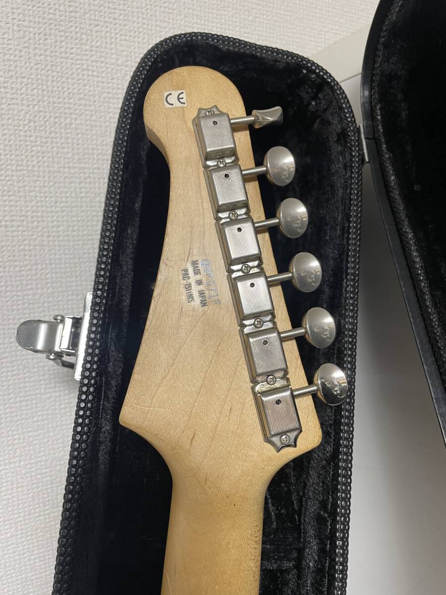 美品 状態良好 YAMAHA ヤマハ エレキギター PAC1511MS マイクスターン シグネーチャー MADE IN JAPAN ハードケース付きの画像7