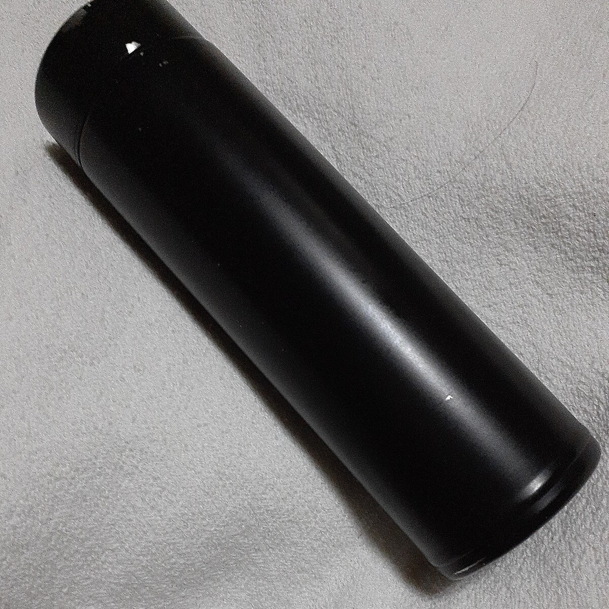 水筒 ステンレスボトル 中古 ブラック 保温保冷 定形外発送可能 レターパックプラス可_画像1