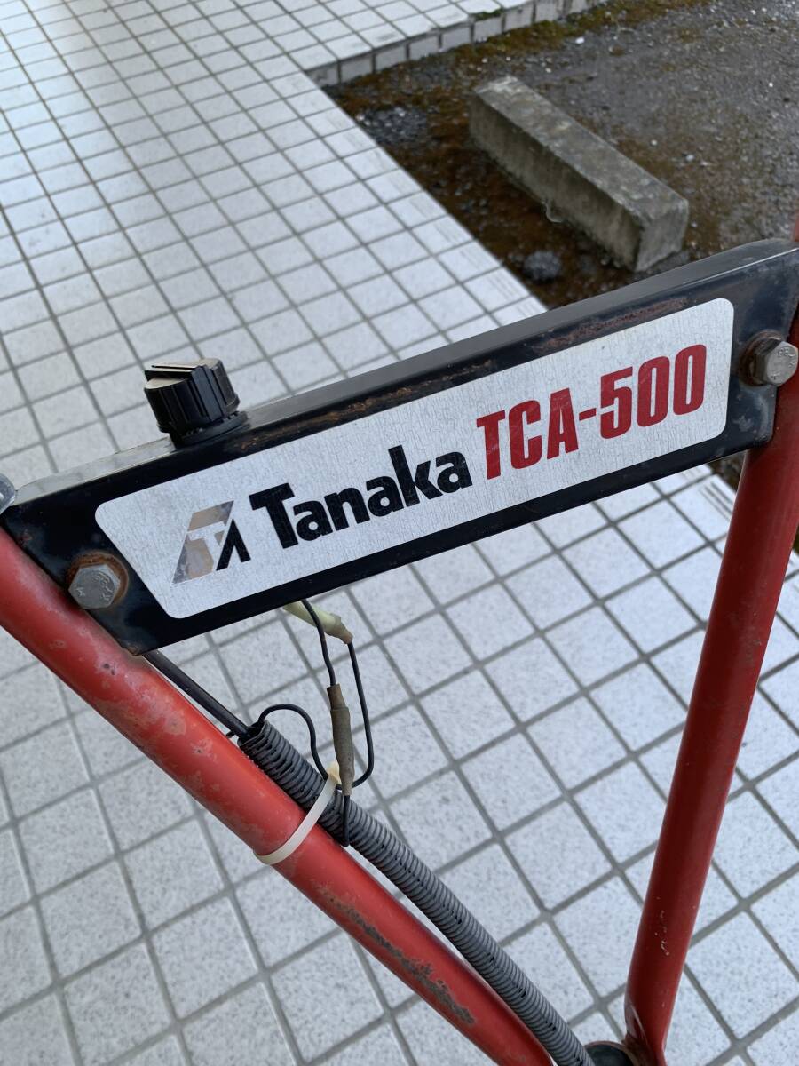 M 耕運機 農機具 Tanaka TCA-500 ジャンク 『直接引取り限定』の画像7