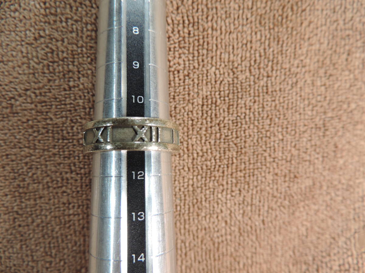 100%本物 ヴィンテージ リング・レディース指輪・美品・925刻印有り・11号・6.00g・TIFFANY & CO 1995 11号~