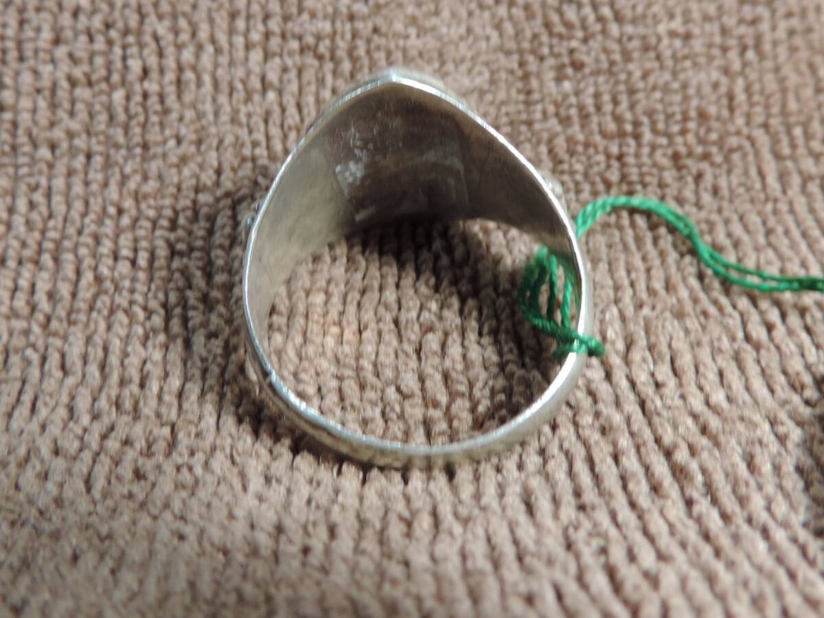 ヴィンテージ リング・925刻印有り・レディース指輪・未使用美品・16号・約4.10g_画像5