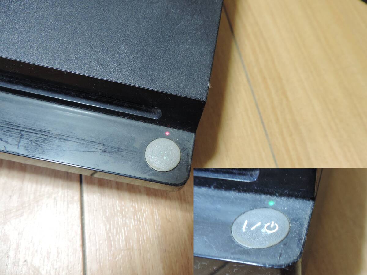 SONY CECH-2000A PS3本体・プレイステーション3・通電確認済み・2個ゴム足欠品(5枚目写真にて)本体のみ・封印シールありの画像3