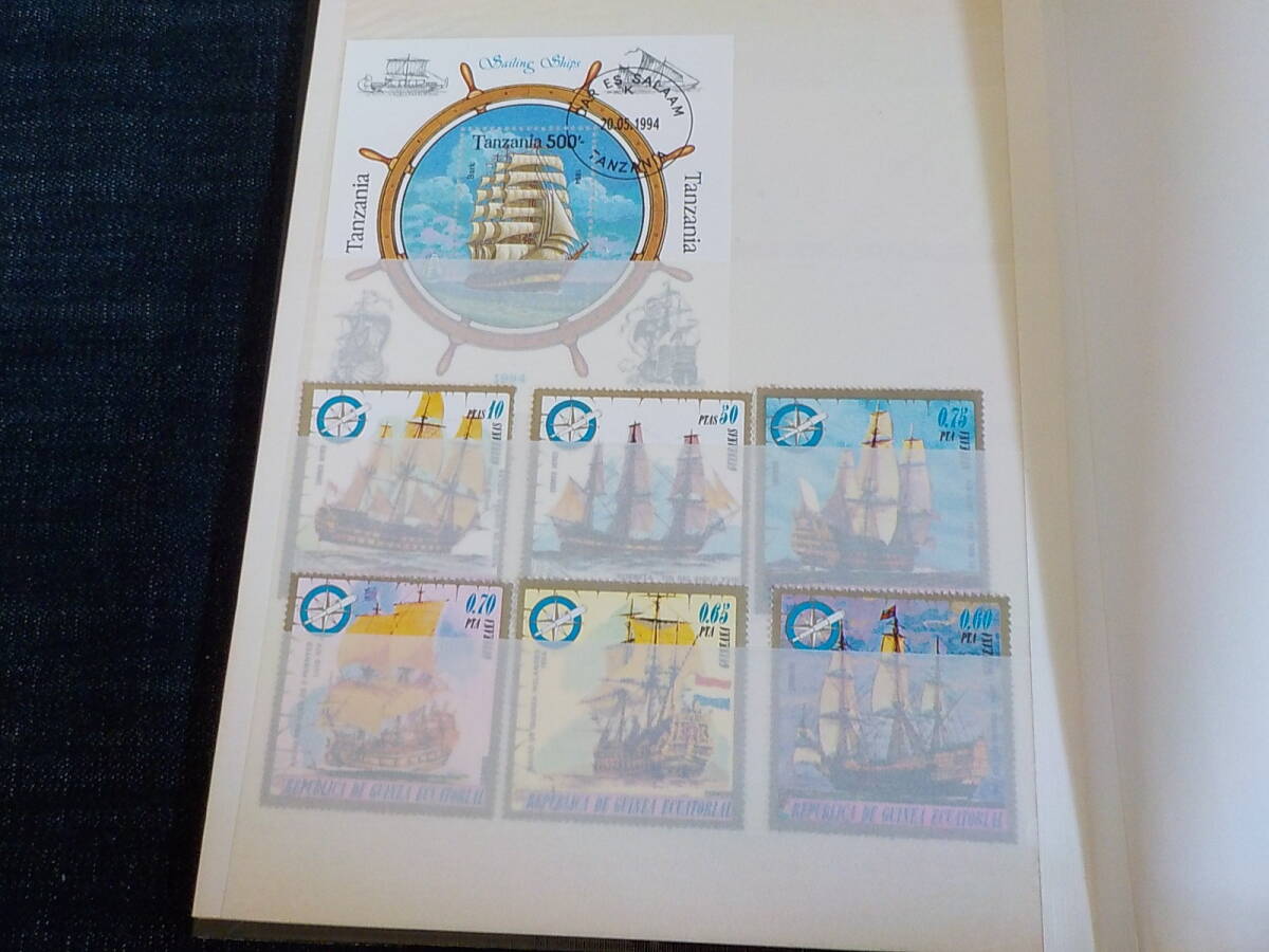 世界の船切手コレクション　まとめて　ブックごと_画像5