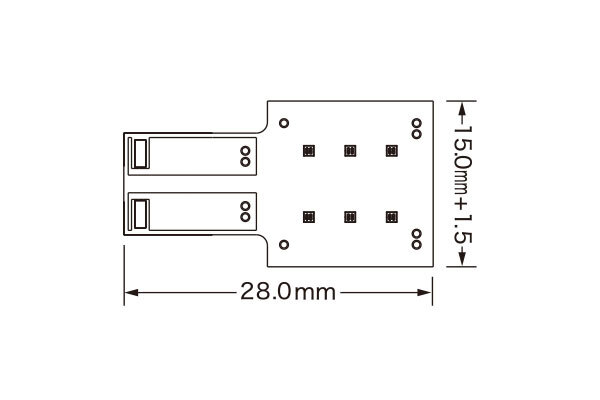 RG レーシングギア CSP LEDバルブ T10 7900K クールホワイト ルームランプ(フロント)用 トッポBJ H41A H42A H46A H47A H13.2～H15.7_画像2