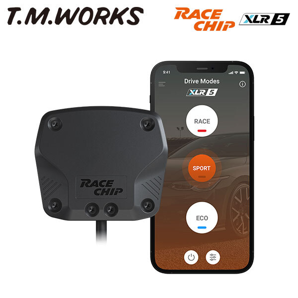 T.M.WORKS レースチップ XLR5 スロコン 単品 ポルシェ マカン 95BCTL ターボ 3.6 400PS/550Nm TFSI デジタルセンサー車_画像1