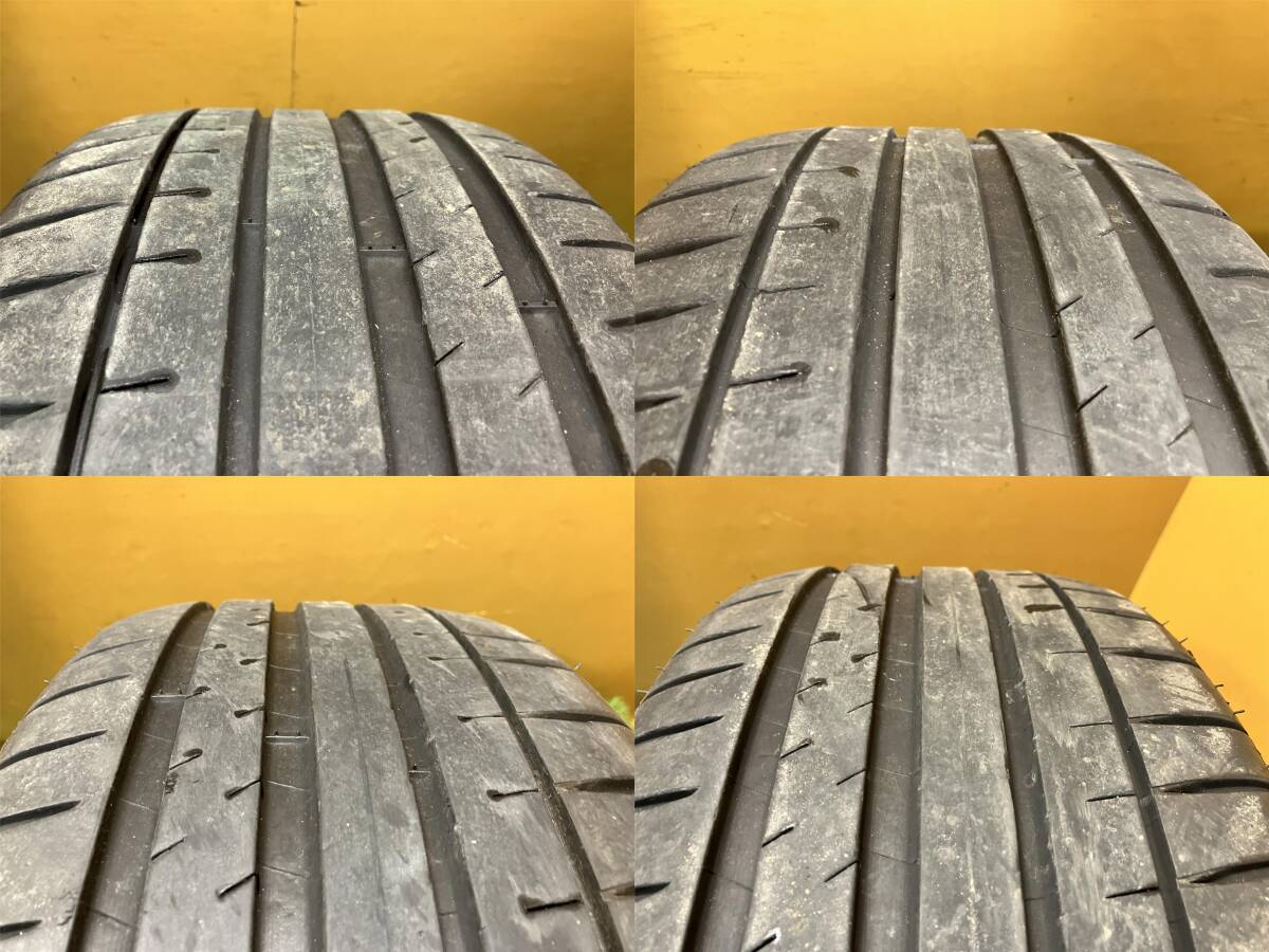 【長野発★4本セット!!】ミシュラン / MICHELIN パイロットスポーツ４/PILOT SPORT4 225/40ZR18 2021年製 格安★売切の画像8