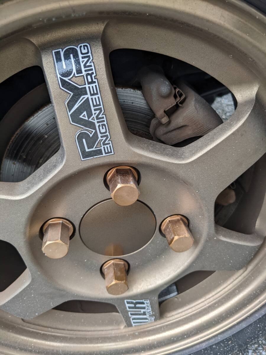 【4個セット】TE37対応 ホイールセンターキャップ 65mm シルバー silver RAYS VOLKRACING TE37などの画像6