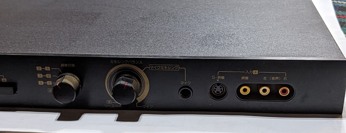 送料無料 Panasonic RP-AV610 セレクター AV SELECTOR VHS VIDEO チャンネルミキサー セレクター 音響オーディオ 通電確認_画像5