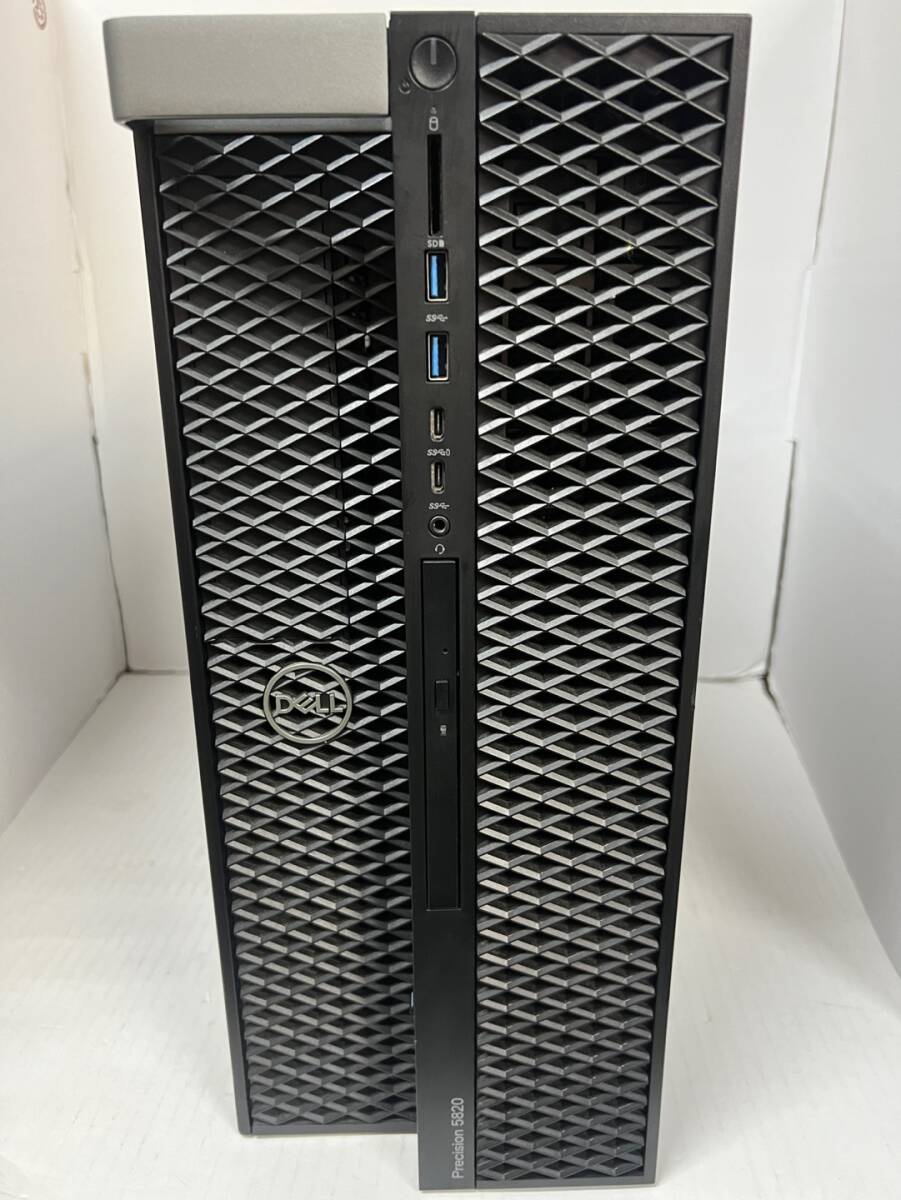 ★DELL PRECISION TOWER 5820 Xeon W-2123 CPU 3.60GHz 32GB SSD512GB HDD1.5TB Win11 Pro for Workstations認証済 ★動作保証★4181の画像1