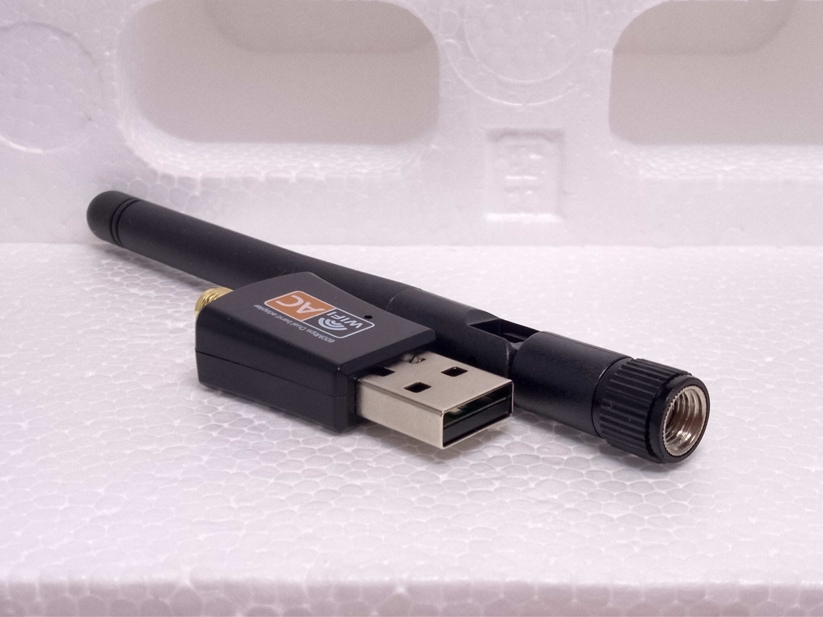 600Mbs 無線LAN子機 USB2.0 WIFI アダプタ_中古品×1台_Aの画像4