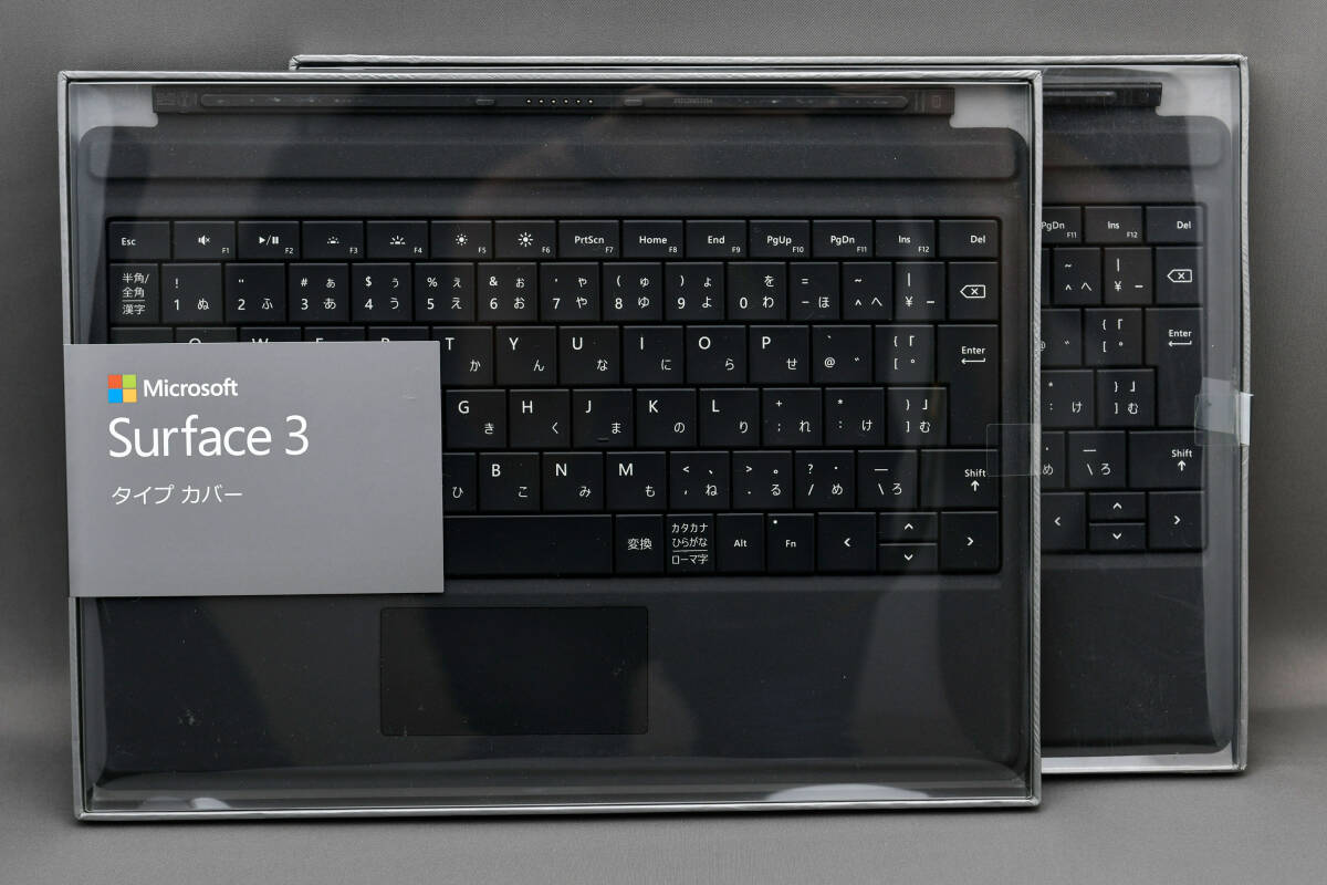 【２台セット】Microsoft Surface 3 / マイクロソフト サーフェス 3 タイプカバー GV7-00067の画像1