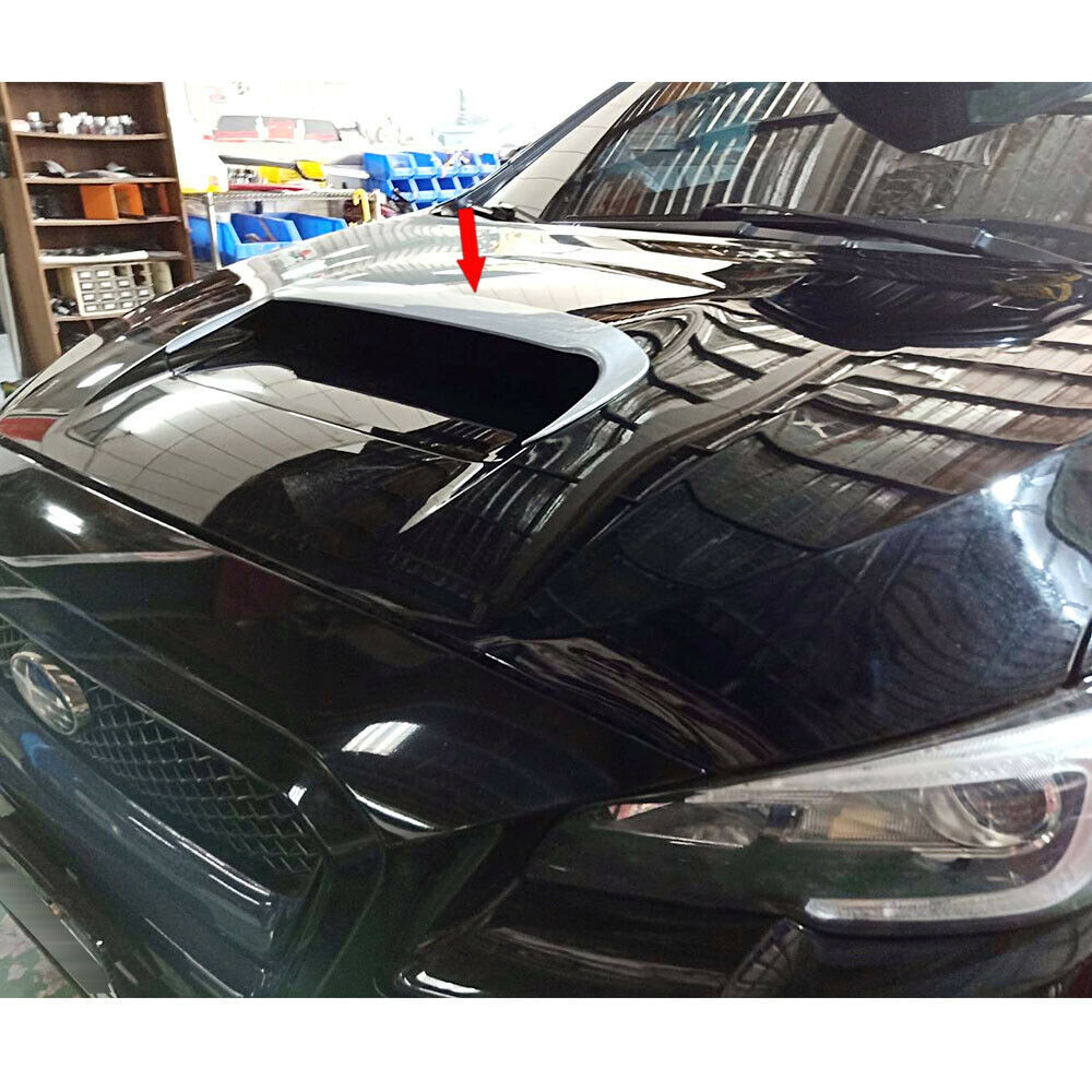 スバル WRX STI セダン・レヴォーグ ワゴン VM4/VMG フロント ボンネット エア スクープ カバー フレーム トリム 2015-2020 塗装対応_画像2