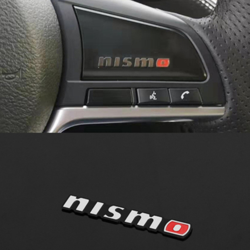 NISMO エンブレム インテリア ステッカー ステアリング スピーカー ギアシフト お好きなところに貼り付け_画像1