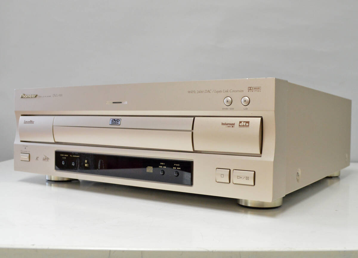 LD/DVD is possible to reproduce with defect Pioneer DVD/LD player DVL-919 laser disk player present condition goods ys938