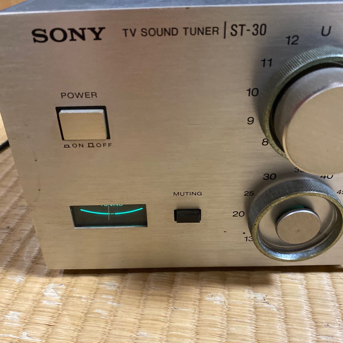 SONY ST-30 TV sound tuner チューナー 動作確認済みの画像2