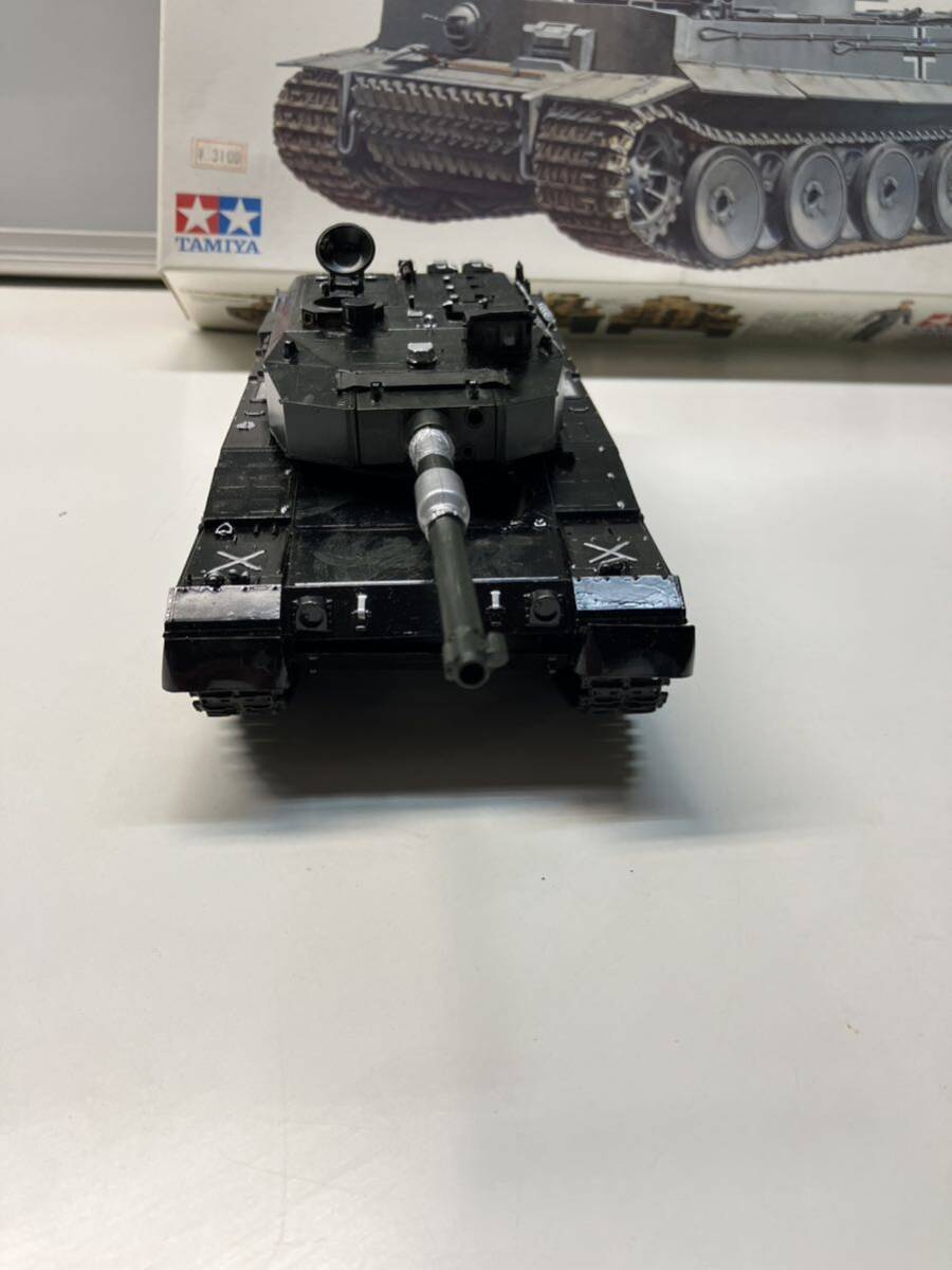 戦車 プラモデル ドイツ連邦軍 完成品 【ジャンク】【現状品】の画像3