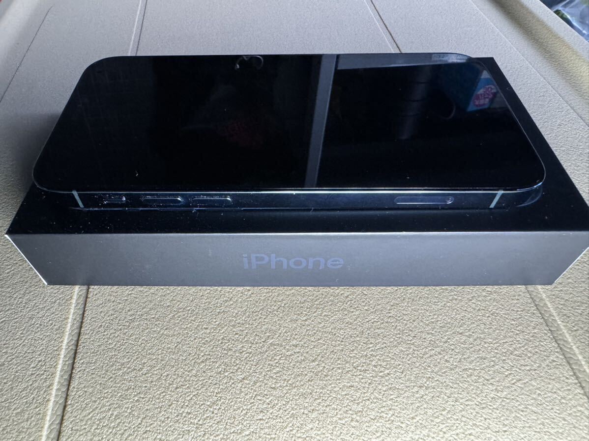 iPhone12pro パシフィックブルー256GB【ジャンク】美品 SIMフリーApple製の画像5