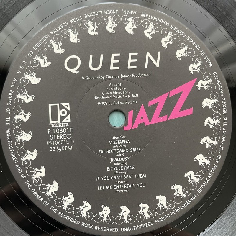☆美盤 クイーン Queen / ジャズ Jazz /カラーポスター付き P-10601E【日本盤】 LP レコード アナログ盤 10377F3YK4_画像6