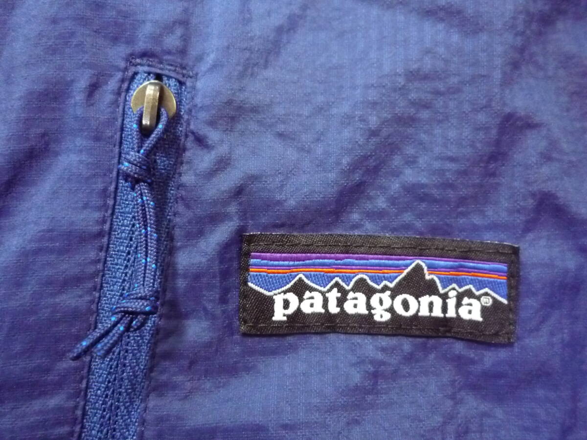 【新品】PATAGONIA（パタゴニア）M'S HOUDINI JACKET（フーディニ・ジャケット）24142 SP21☆SUPERIOR BLUE（青紺色）DWR加工・軽量☆Sの画像5