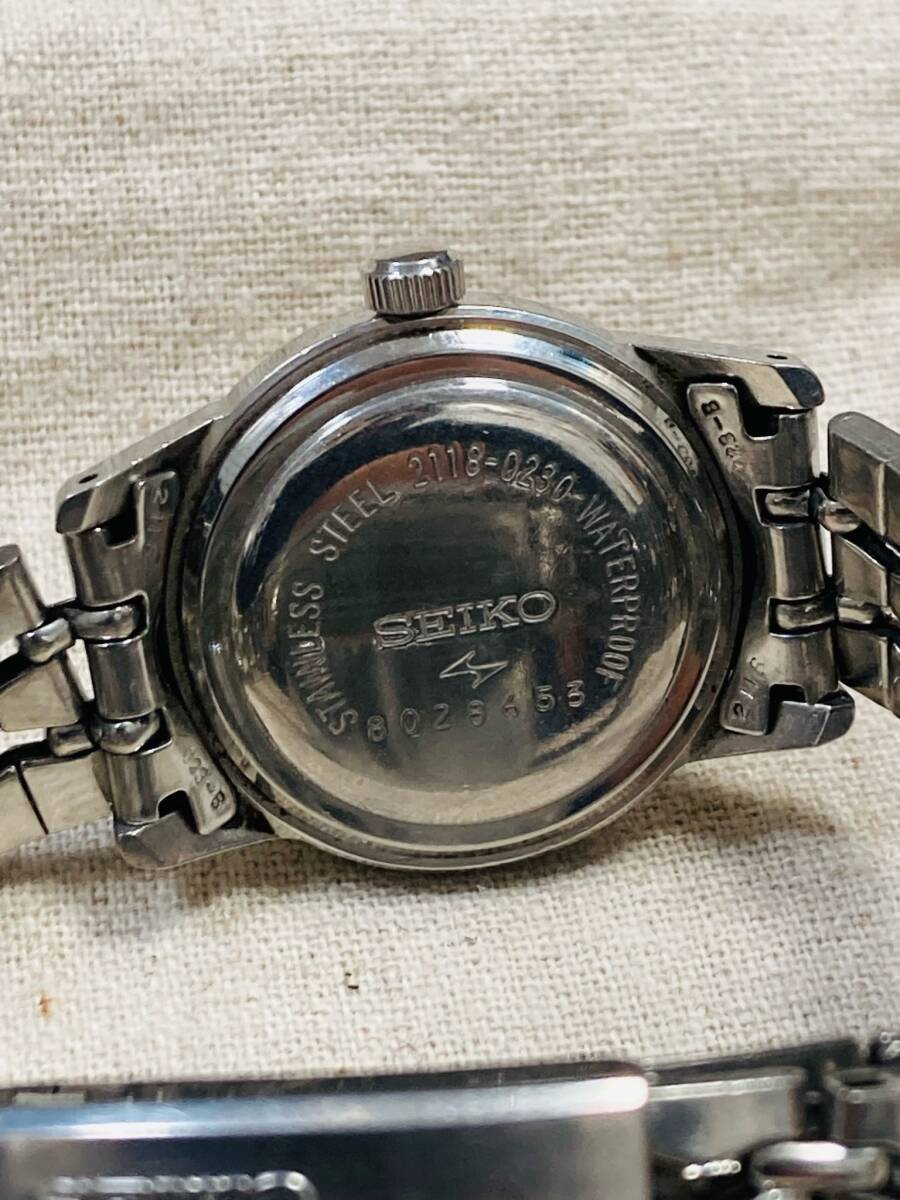 SEIKO chorus 17石 レディース 2118-0230 自動巻 中古品の画像7