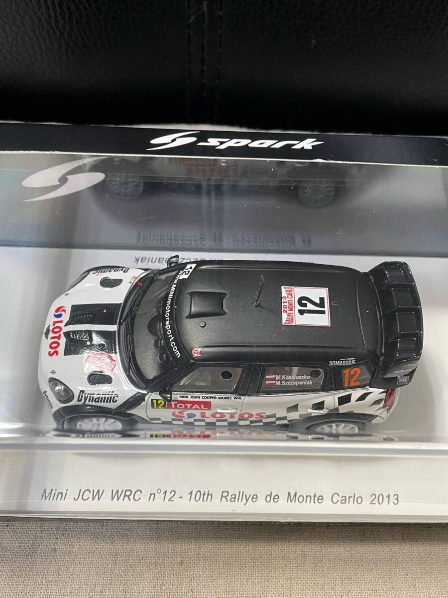 Spark　Mini JCW ♯12　10ｔｈ　Rallye de Monte　Carlo/2013/　1/43/自宅保管品_画像3