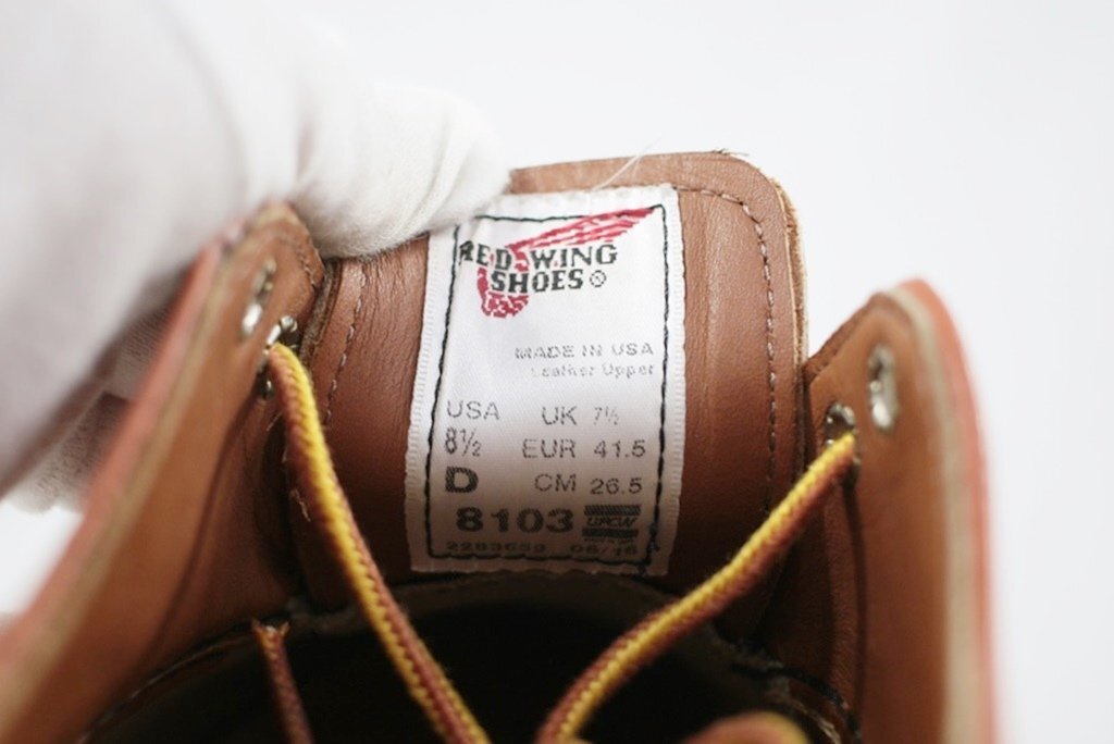 ◎【1スタ！】未使用・展示品 REDWING レッドウィング 8103 クラシックオックスフォード 26.5cm レザー 革靴 シューズ メンズ