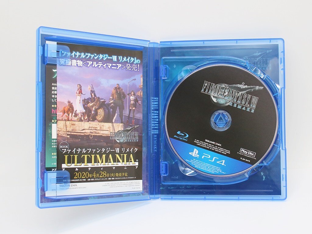[1 jpy ]PS4 Final Fantasy VII remake FF7 REMAKE PlayStation 4 game soft FINAL FANTASY z24-1145 secondhand goods z_z