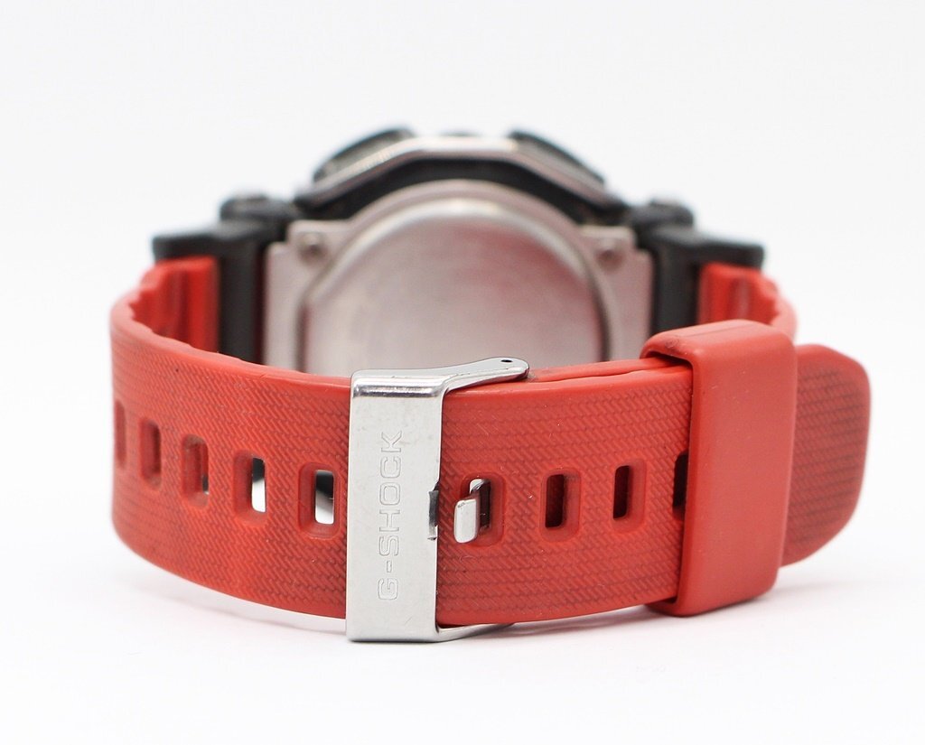 カシオ Gショック GD 400 腕時計 デジタル レッド 赤 メンズ G-SHOCK CASIO z24-1277 中古品 z_wの画像3