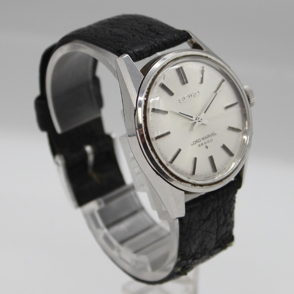 【1円スタート】SEIKO セイコー LORD MARVEL 36000 ロードマーベル 5740-8000 手巻き 文字盤シルバー 不動品 ジャンク品 m_w(j) m24-35711の画像6