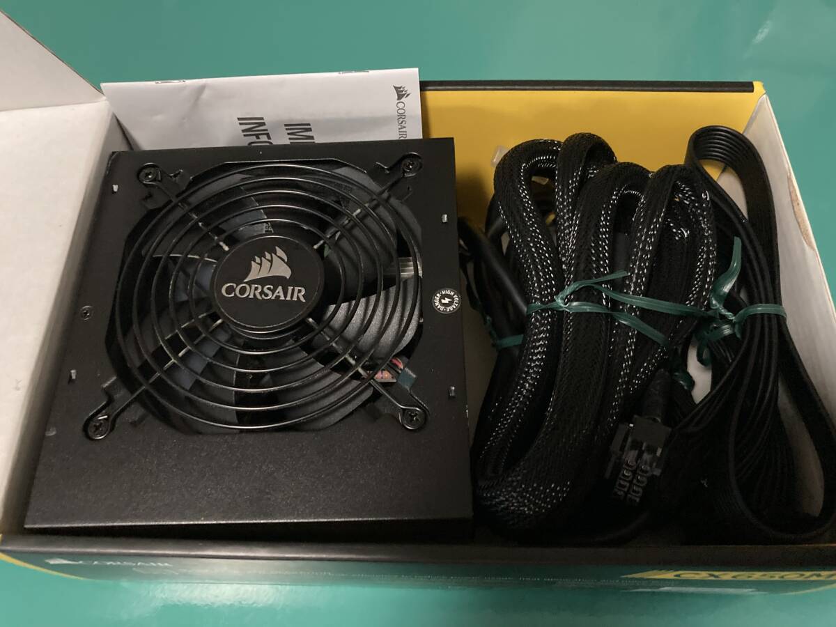 CORSAIR CX650m 650W ATX電源 80 PLUS Bronze 認証モジュラー電源 2026年1月まで保証あり 購入証明書付の画像6