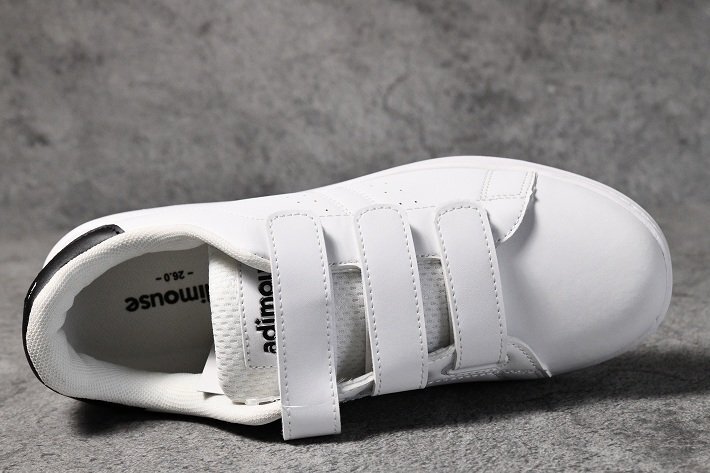 Adimouse スニーカー シューズ 靴 メンズ スポーツシューズ ランニングシューズ ウォーキング 1608 ホワイト/ブラック 25.5cm / 新品の画像3