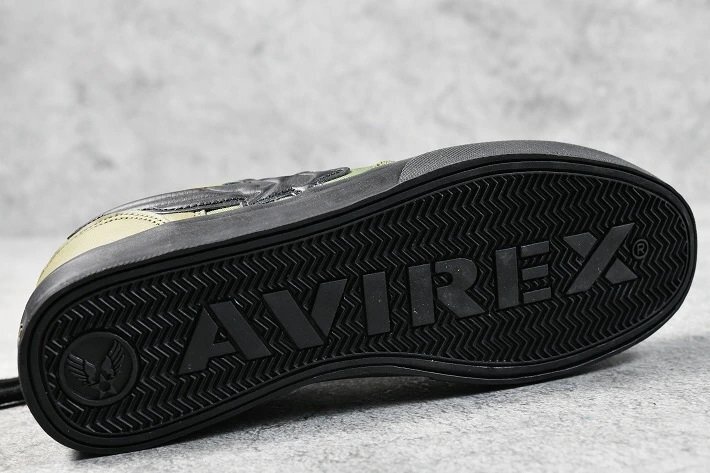 AVIREX アビレックス スニーカー メンズ レディース ブランド INDEPENDENCE 靴 シューズ AV2274 オリーブ 27.0cm / 新品 1円 スタートの画像7